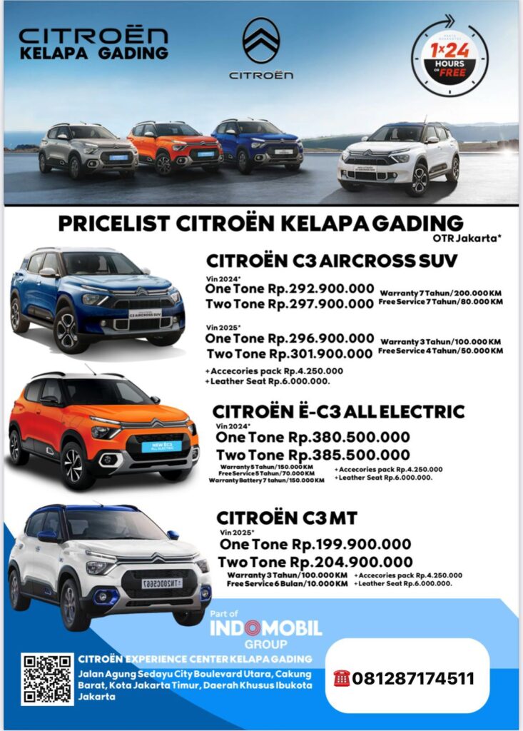 new otr baru citroen ika